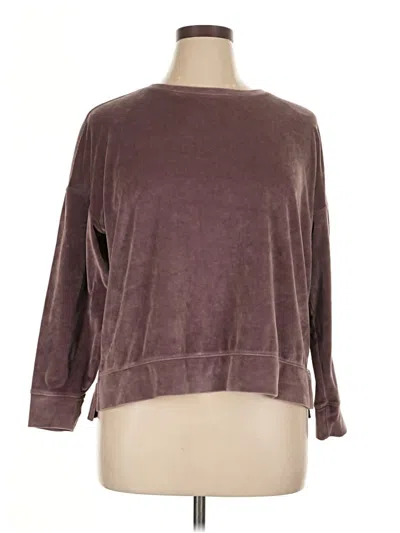 Pre-owned 32 Degrees Pullover Sweater In Burgundy