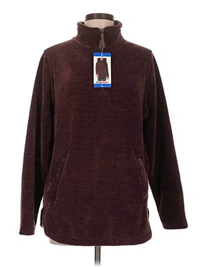 Pre-owned 32 Degrees Pullover Sweater In Burgundy
