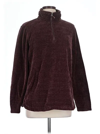 Pre-owned 32 Degrees Pullover Sweater In Burgundy