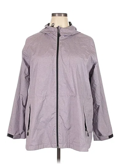 Pre-owned 32 Degrees Raincoat In Gray