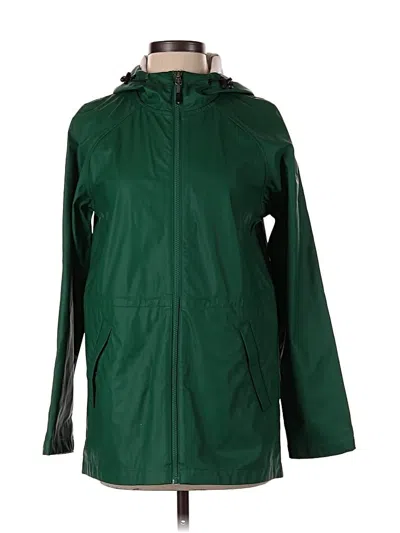 Pre-owned 32 Degrees Raincoat In Green
