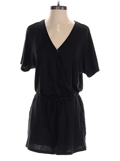 Pre-owned 32 Degrees Romper In Black