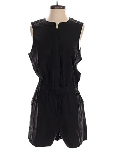 Pre-owned 32 Degrees Romper In Black
