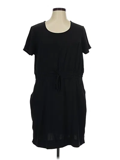 Pre-owned 32 Degrees Romper In Black