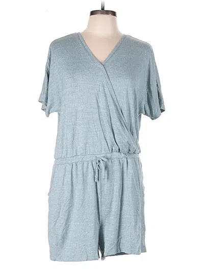 Pre-owned 32 Degrees Romper In Teal
