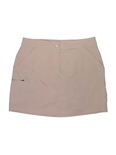 Pre-owned 32 Degrees Skort In Tan