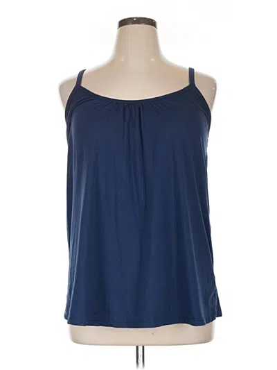 Pre-owned 32 Degrees Sleeveless Blouse In Blue