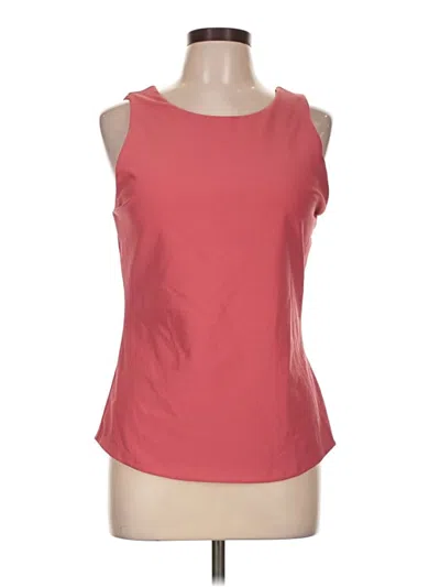Pre-owned 32 Degrees Sleeveless Top Pink Scoop Neck Tops