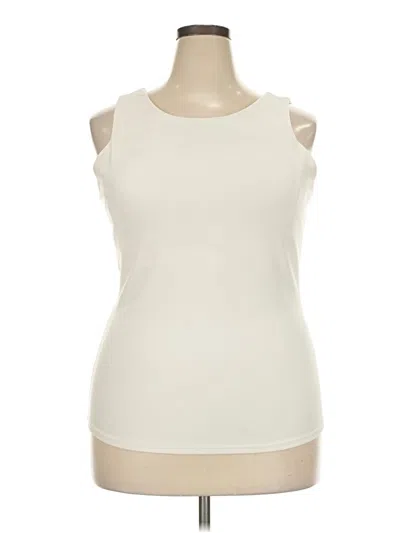 Pre-owned 32 Degrees Sleeveless T-shirt In Ivory