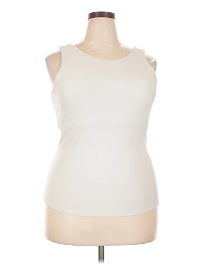 Pre-owned 32 Degrees Sleeveless T-shirt In Ivory