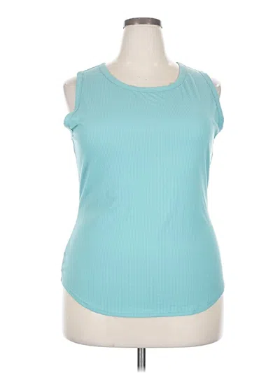 Pre-owned 32 Degrees Sleeveless T-shirt In Teal