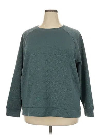 Pre-owned 32 Degrees Sweatshirt In Teal