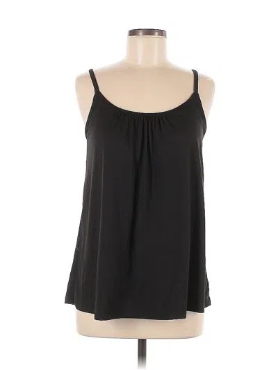 Pre-owned 32 Degrees Tank Top Black Halter Neckline Tops