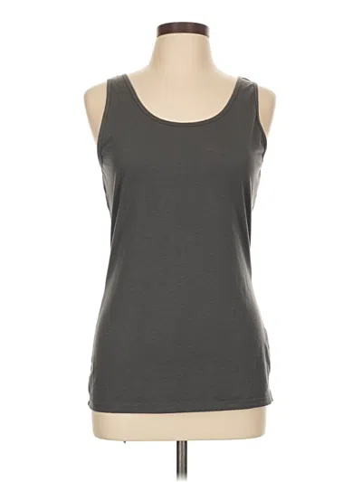 Pre-owned 32 Degrees Tank Top Gray Strapless Neckline Tops