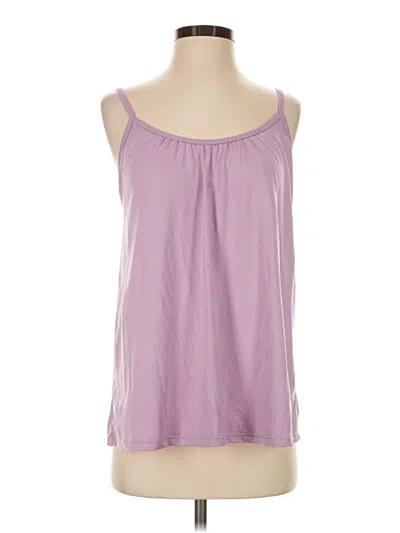 Pre-owned 32 Degrees Tank Top Purple Halter Neckline Tops
