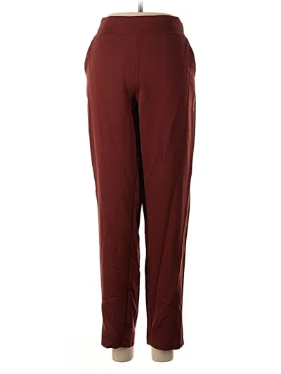 Pre-owned 32 Degrees Track Pants In Burgundy