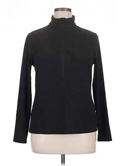 Pre-owned 32 Degrees Turtleneck Sweater In Black