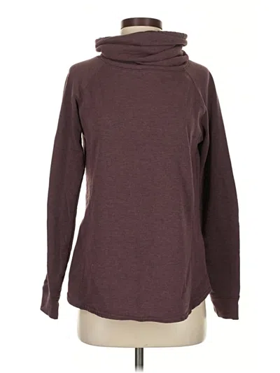 Pre-owned 32 Degrees Turtleneck Sweater In Burgundy