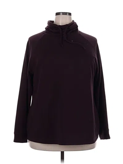 Pre-owned 32 Degrees Turtleneck Sweater In Burgundy