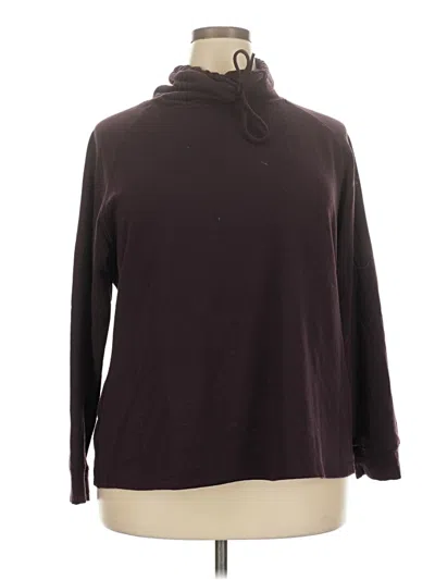 Pre-owned 32 Degrees Turtleneck Sweater In Burgundy