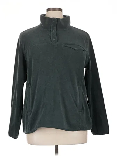 Pre-owned 32 Degrees Turtleneck Sweater In Green
