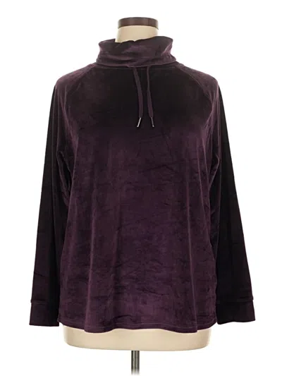 Pre-owned 32 Degrees Turtleneck Sweater In Purple