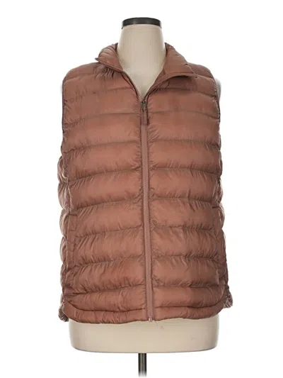 Pre-owned 32 Degrees Vest In Brown