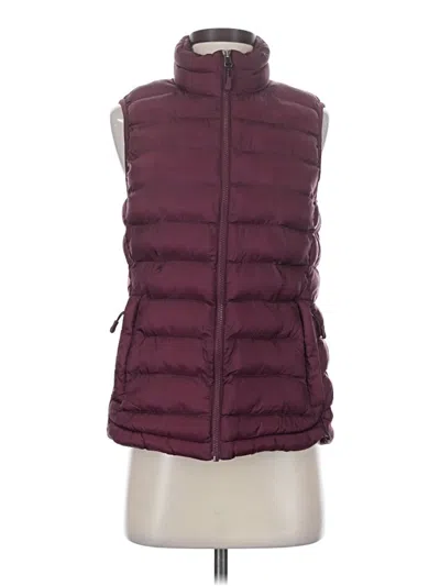 Pre-owned 32 Degrees Vest In Burgundy