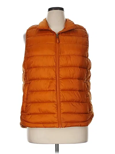 Pre-owned 32 Degrees Vest In Orange
