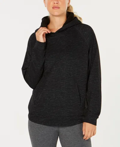 32 Degrees Women's Activewear Fleece Lined Hoodie In Black Combo