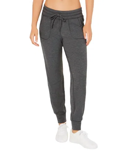 32 Degrees Women's Fleece Joggers In Heather Charcoal In Gray