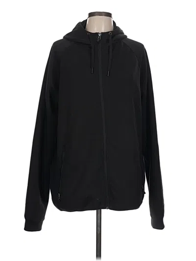 Pre-owned 32 Degrees Zip Up Hoodie In Black