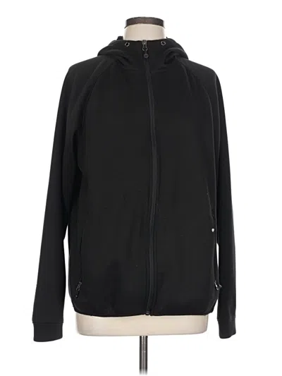 Pre-owned 32 Degrees Zip Up Hoodie In Black