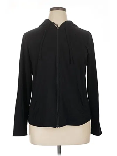Pre-owned 32 Degrees Zip Up Hoodie In Black