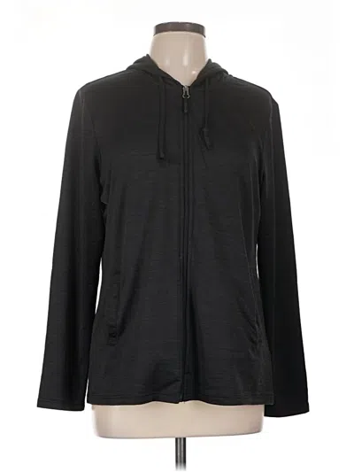 Pre-owned 32 Degrees Zip Up Hoodie In Black