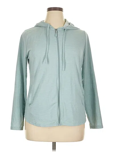 Pre-owned 32 Degrees Zip Up Hoodie In Blue