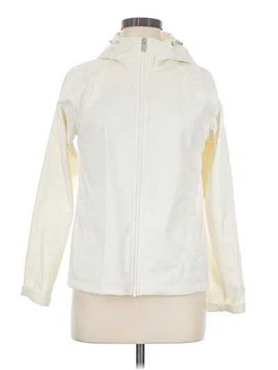 Pre-owned 32 Degrees Zip Up Hoodie In Ivory
