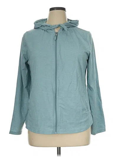 Pre-owned 32 Degrees Zip Up Hoodie In Teal