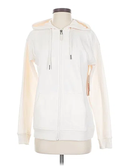 Pre-owned 32 Degrees Zip Up Hoodie In White