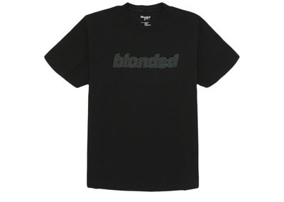 Pre-owned Frank Ocean  Blonded Logo T-shirt Black