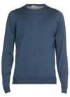 John Smedley Lundy Sweater In Indigo