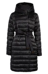 MAX MARA THE CUBE REVERSIBLE HOODED DOWN COAT WITH TWO BELTS,949611166000030