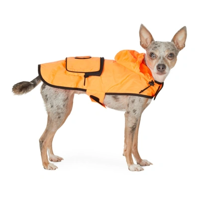 Moncler Genius Orange Poldo Dog Couture Edition Mondog Cloak Jacket In 32k Orange