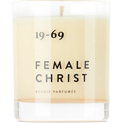 19-69 Female Christ Candle, 6.7 oz