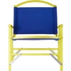 LATERAL OBJECTS BLUE & YELLOW KERMIT CHAIR COMPANY EDITION CHAIR