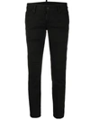 DSQUARED2 MID-RISE CROPPED JEANS