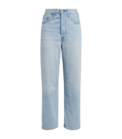 Levi's Ribcage Straight Cropped Jeans