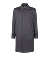 BURBERRY CASHMERE-WOOL SINGLE-BREASTED COAT,14603611