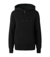 BURBERRY EMBROIDERED LOGO HOODIE,14700746