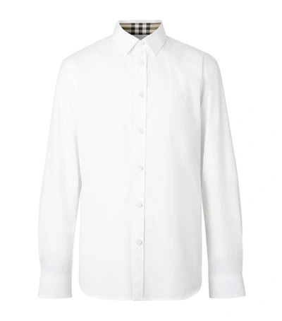 BURBERRY MONOGRAM MOTIF SLIM-FIT SHIRT,15488297